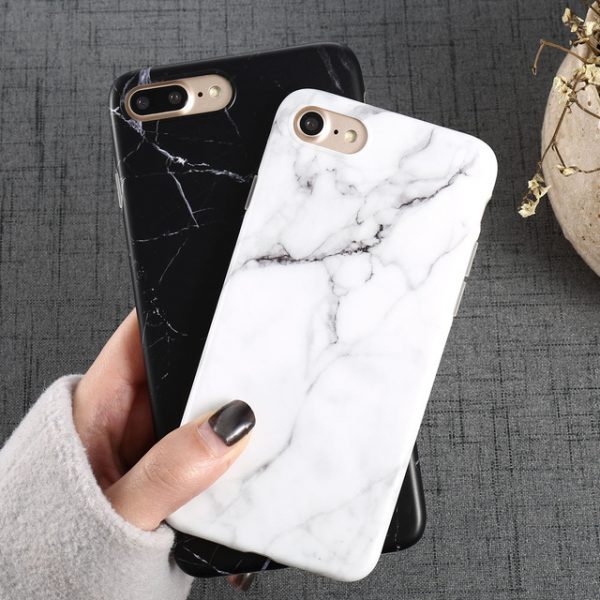 Marble pattern iPhone cases