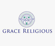 religious center logo with the church and two doves