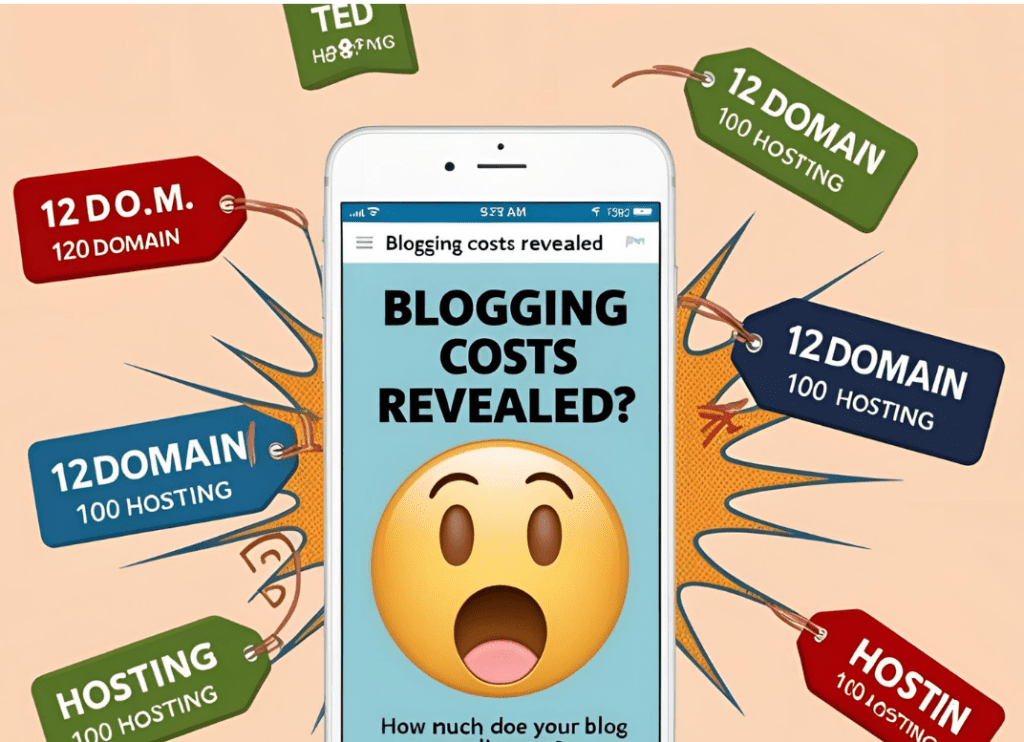 how much does it coast to start a blog