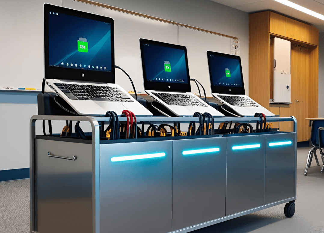Chromebook charging station