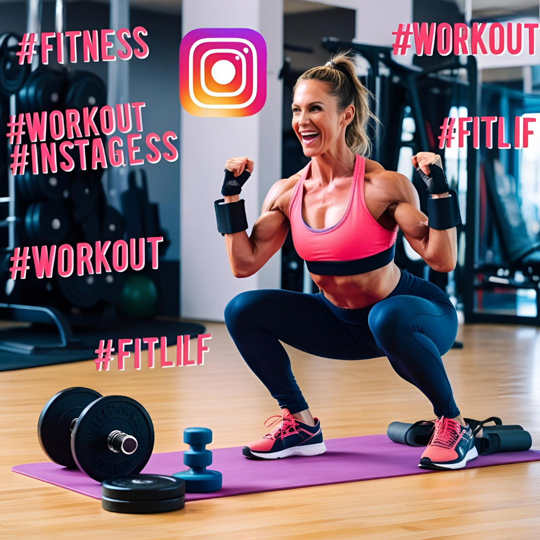 fitness hashtags Instagram
