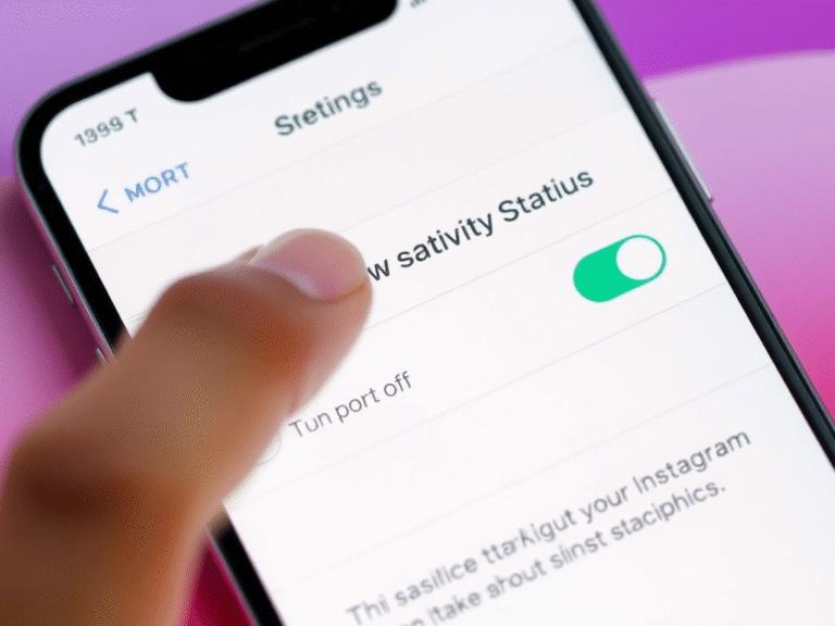 how to turn off active status on Instagram