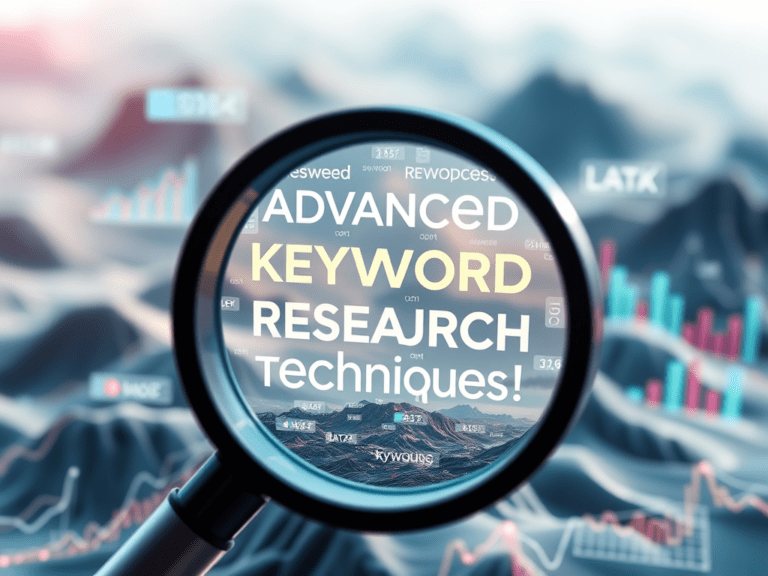 advanced keyword research techniques