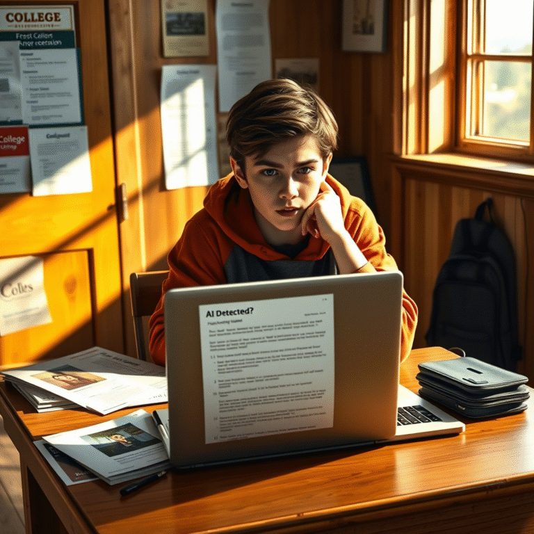 do colleges check for AI in application essays